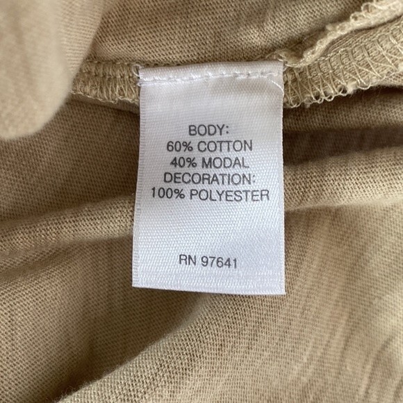 J Jill Aztec Geometrical Embroidered V-Neck Slub Cotton Sleeveless Tank Top Soft - Picture 7 of 14